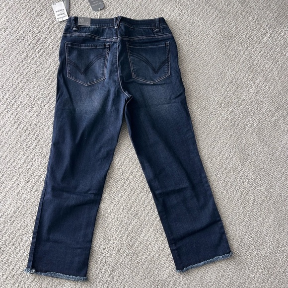 Wit & Wisdom Dark Blue Straight Leg Jeans - Picture 2 of 6